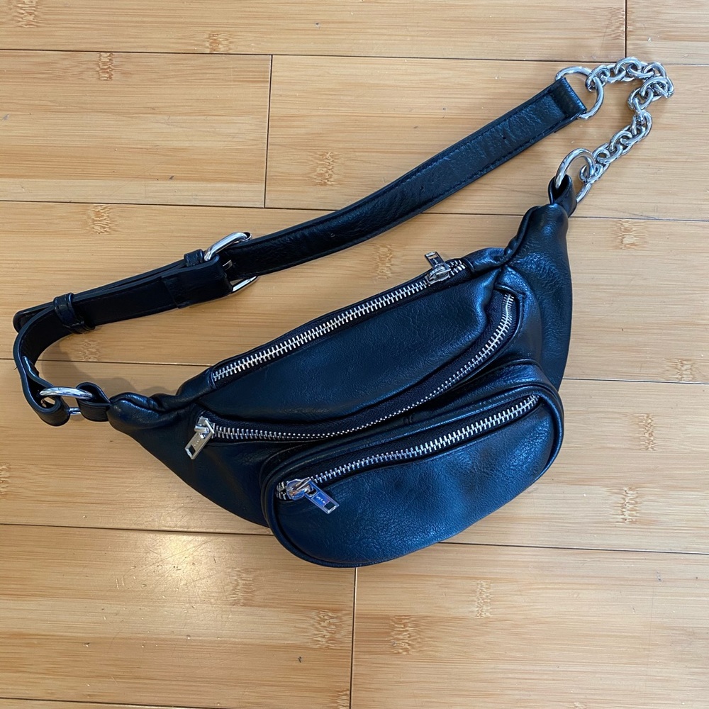 Brandy Melville Faux Leather Fanny Pack